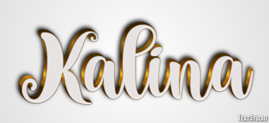 Kalina Efekt tekstowy