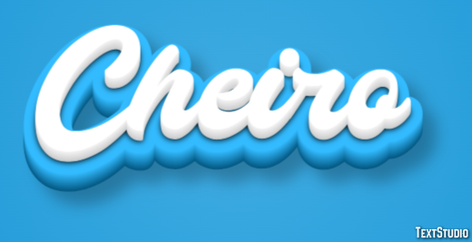 Cheiro Efeito de texto