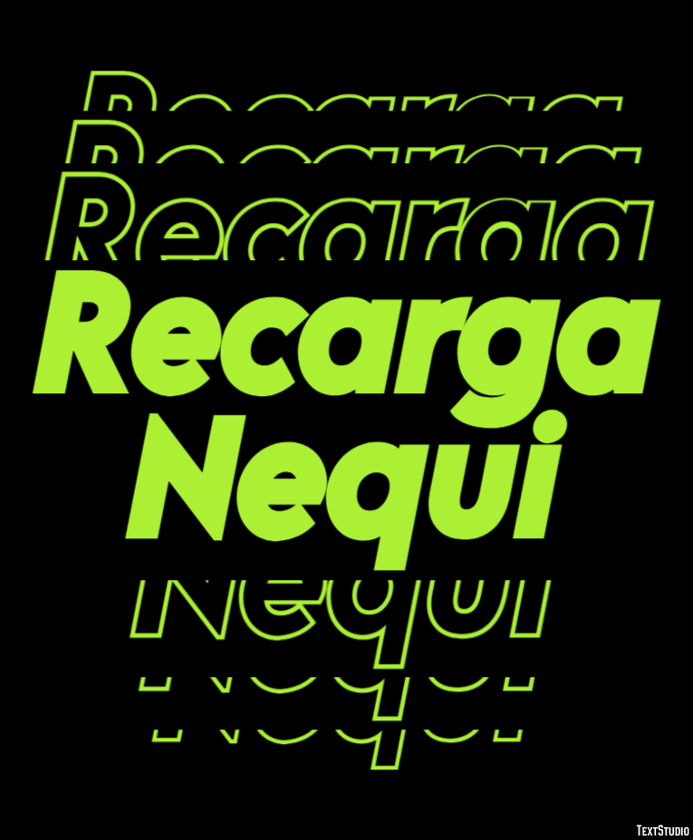 Recarga Nequi Texteffekt