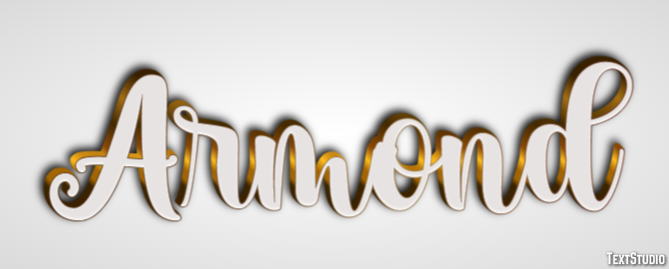 Armond Text effect