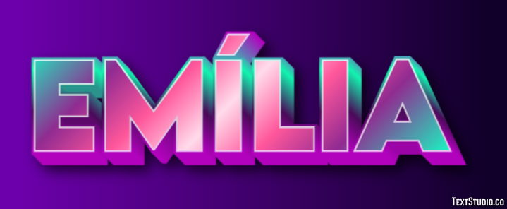 Emília Text Effect