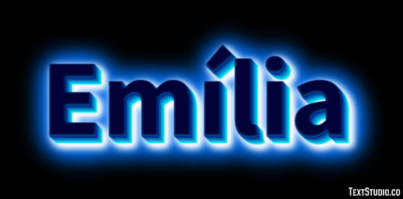 Emília Text Effect