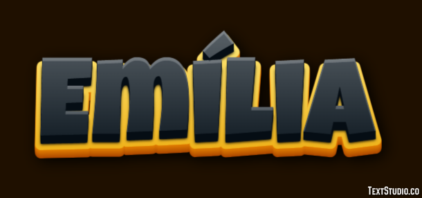 Emília Text Effect