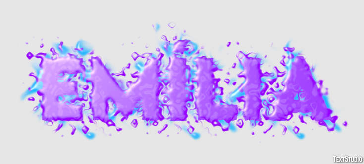 Emília Text Effect