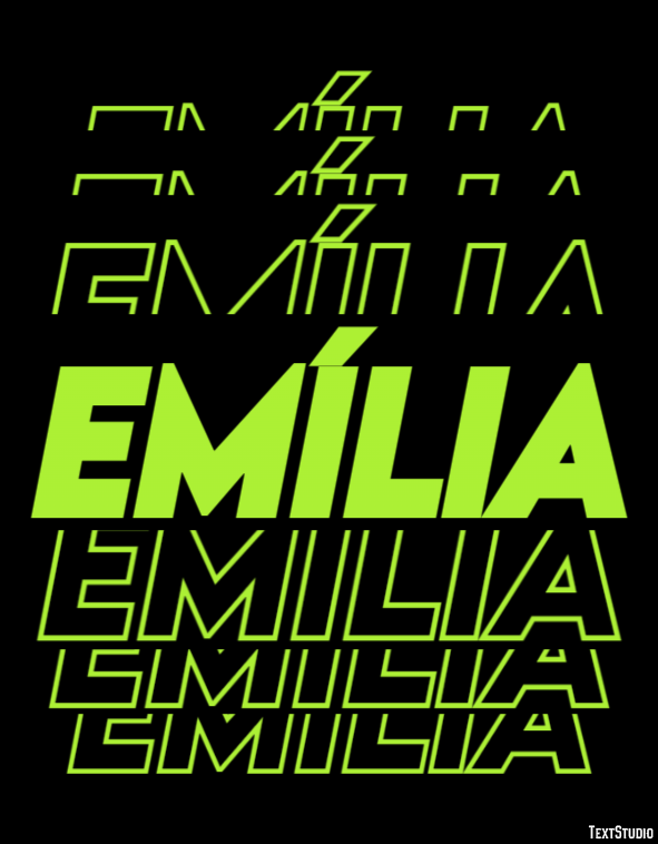 Emília Text Effect