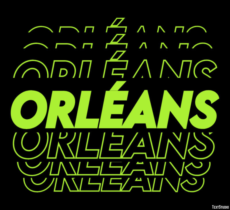 Orléans Tekst Effect