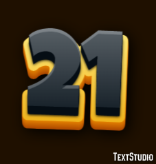 21 Text Effect