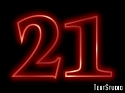 21 Text Effect