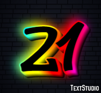 21 Text Effect
