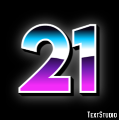 21 Text Effect
