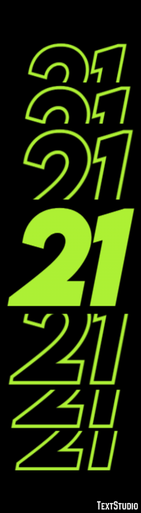 21 Text Effect