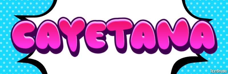 Cayetana Efecto de texto