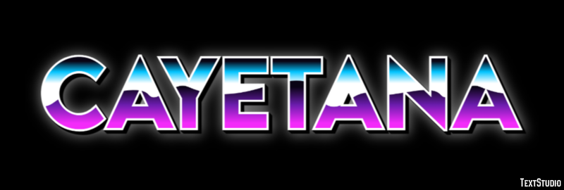 Cayetana Efecto de Texto