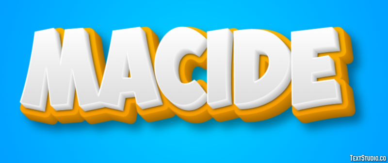 Macide Text Effect