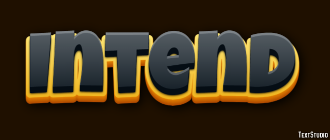 Intend Text Effect
