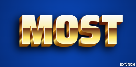 Most Text Effect