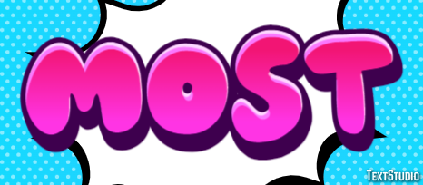 Most Text effect