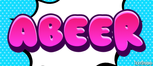 Abeer Efeito de texto