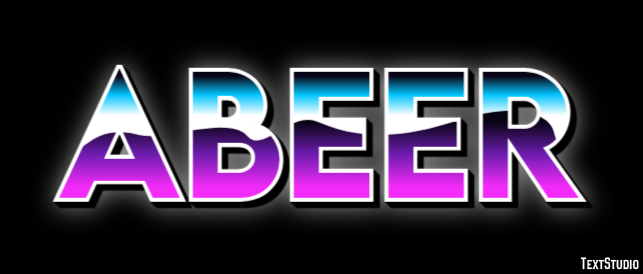 Abeer Efeito de texto