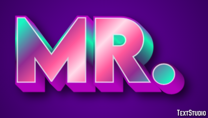 Mr. Efecto de Texto