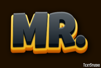 Mr. Text Effect