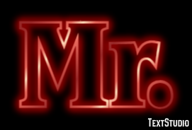 Mr. Text Effect