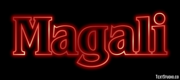 Magali Text Effect