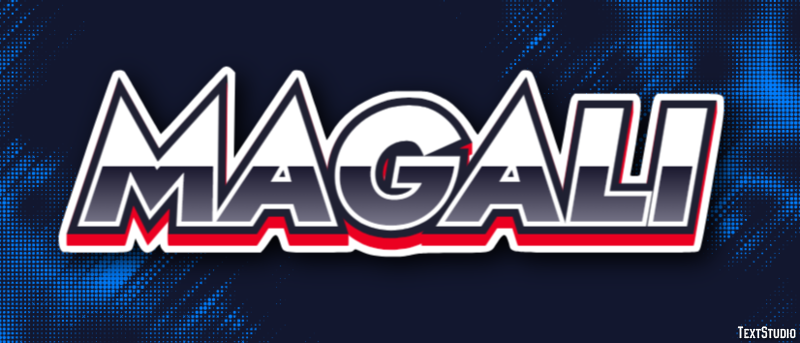 Magali Text Effect