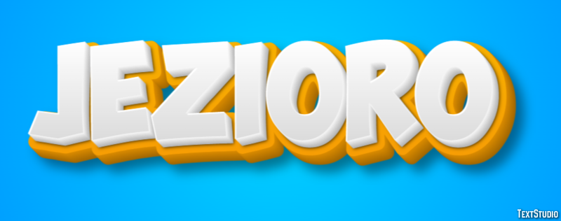 Jezioro Efekt tekstowy