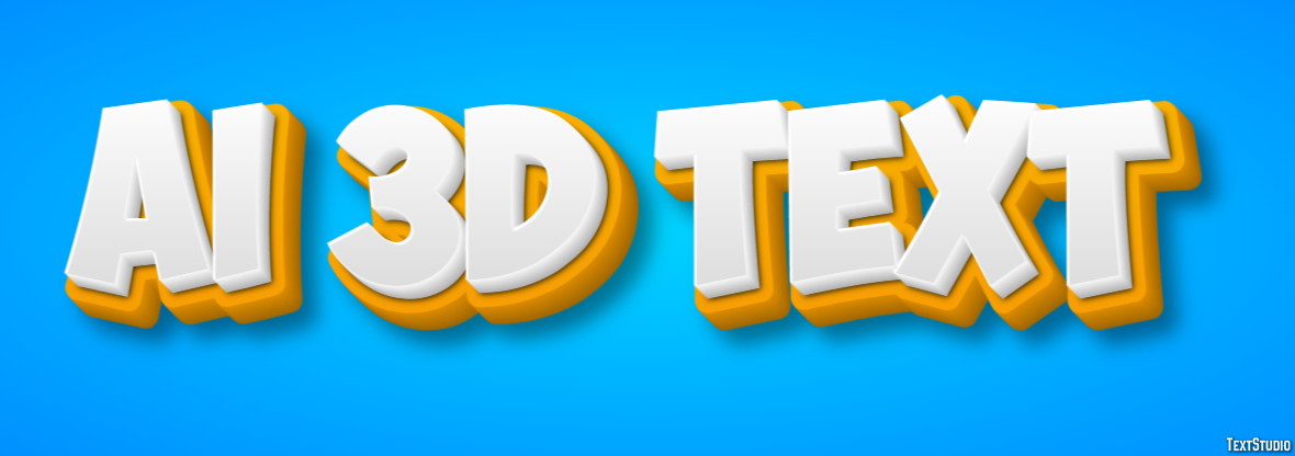 Ai 3d Text Efecto de Texto