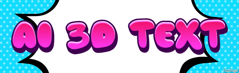 Ai 3d Text Effet de Texte