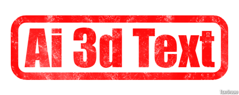 Ai 3d Text Tekst Effect