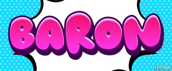 Baron Text effect