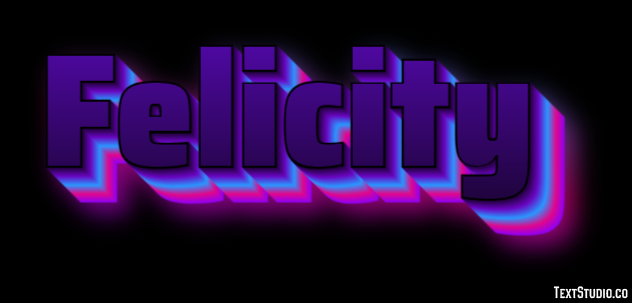 Felicity Эффект текста