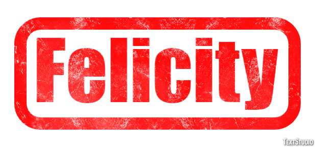 Felicity Efekt tekstowy