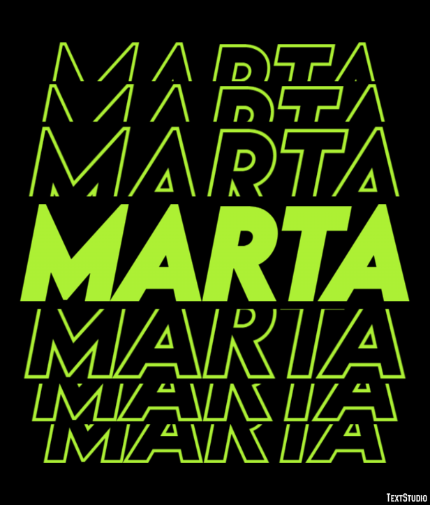 Marta Efekt tekstowy