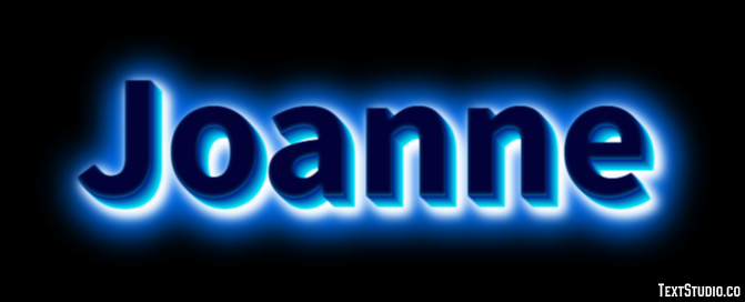Joanne Text effect