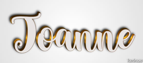 Joanne Text effect