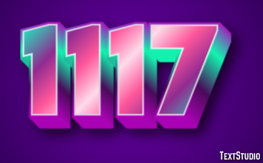 1117 Text Effect