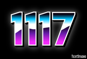 1117 Text Effect