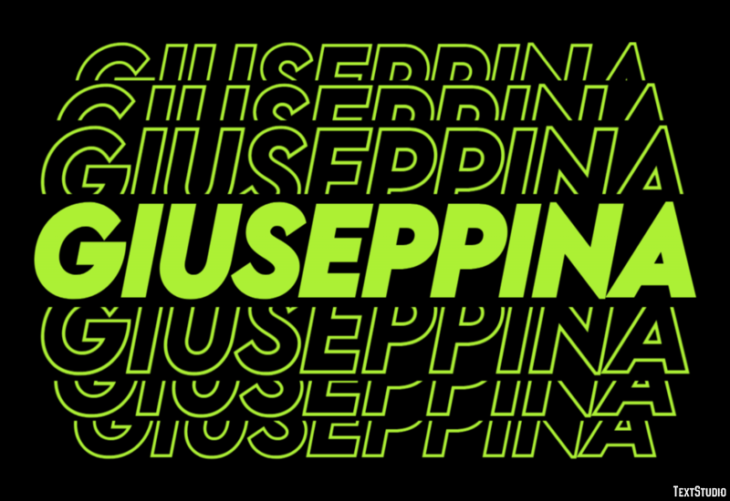 Giuseppina Effetto testo