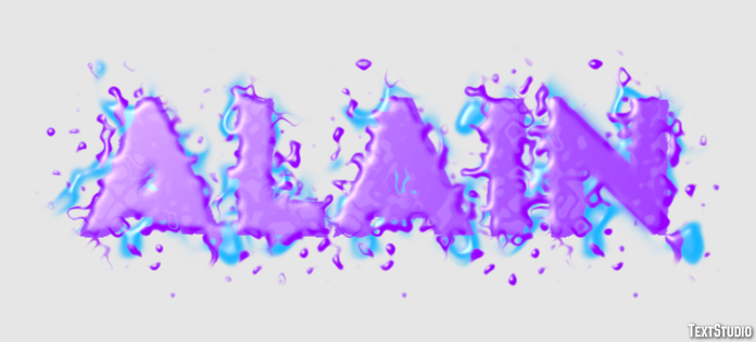 Alain Texteffekt