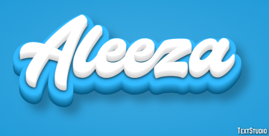 Aleeza Text Effect