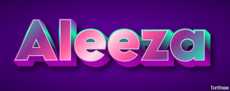 Aleeza Text Effect