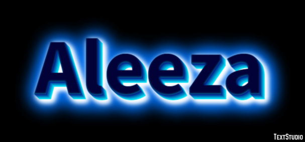 Aleeza テキスト効果