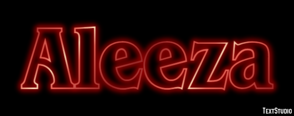 Aleeza Text Effect