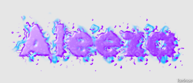Aleeza Texteffekt