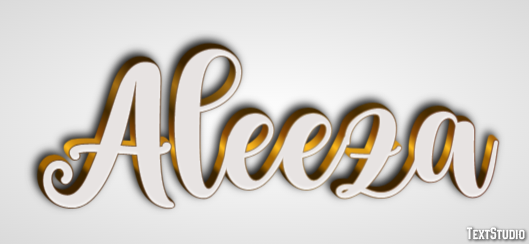 Aleeza Text effect