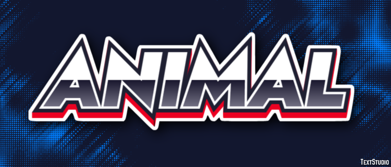 Animal Text Effect