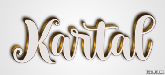 Kartal Effetto testo